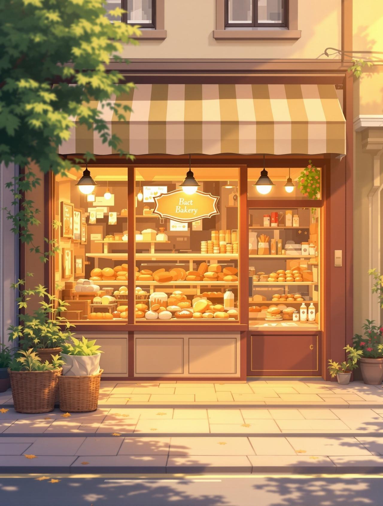 AI理论 面包店的早晨 - 轻喜剧动漫短剧